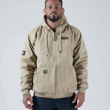 Canvas Jacket Streetwear Kingz S Desert