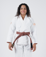 Kingz The ONE V2 Women's Jiu Jitsu Gi - White - 2024 Model