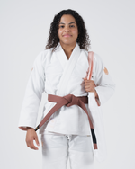 Kingz The ONE V2 Women's Jiu Jitsu Gi - White - 2024 Model