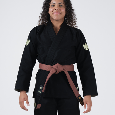 Kingz The ONE V2  Women's Jiu Jitsu Gi - Black - 2024 Model