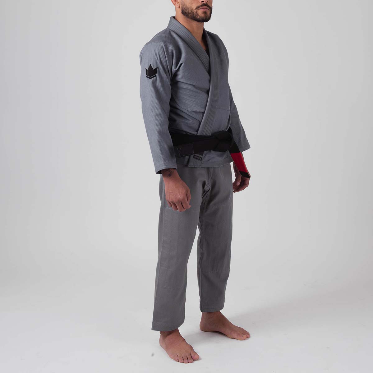 Kingz The ONE Jiu Jitsu Gi - Grey - FREE White Belt