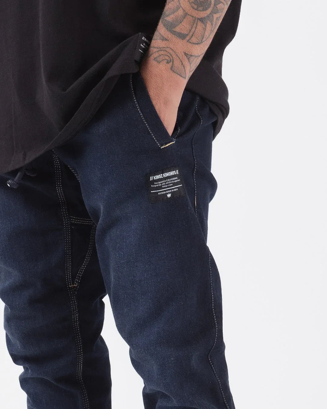 Kingz Casual Denin Gi Pant - Fighters Market