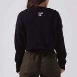 Choke Republic Smiley Women's Crop Hoodie - Fighters Market