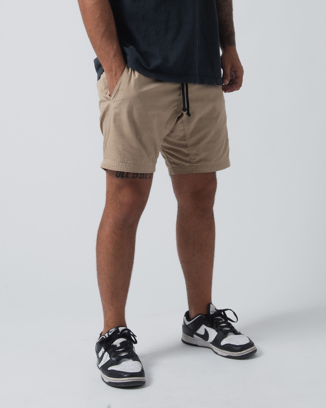Kingz Casual Gi Shorts - Khaki