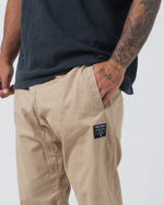 Kingz Casual Rip Stop Gi Pant - Khaki