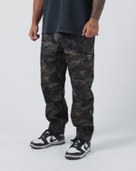 Kingz Casual Rip Stop Gi Pant - Camo
