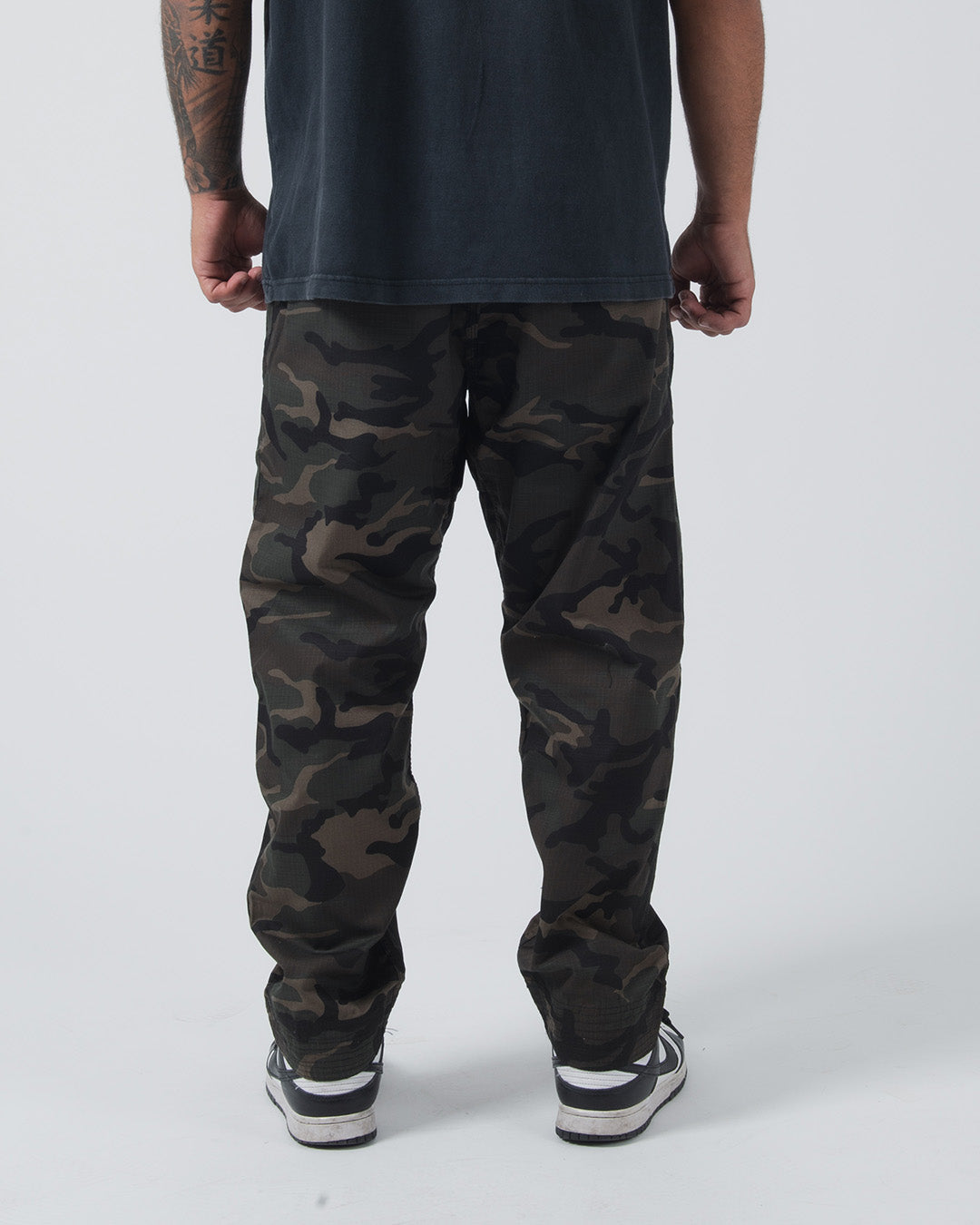 Kingz Casual Rip Stop Gi Pant - Camo