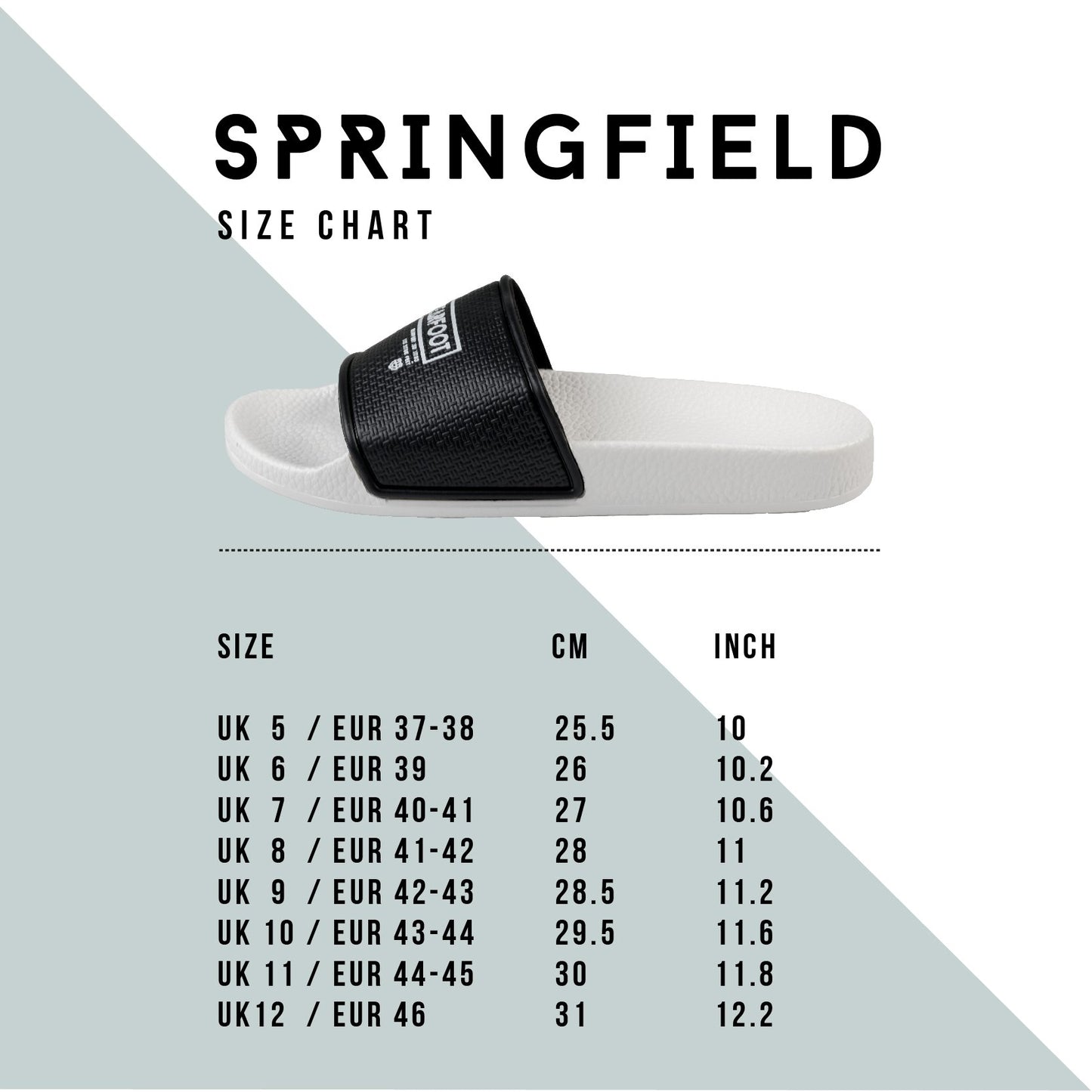 BearFoot Springfield Slides - White - Fighters Market