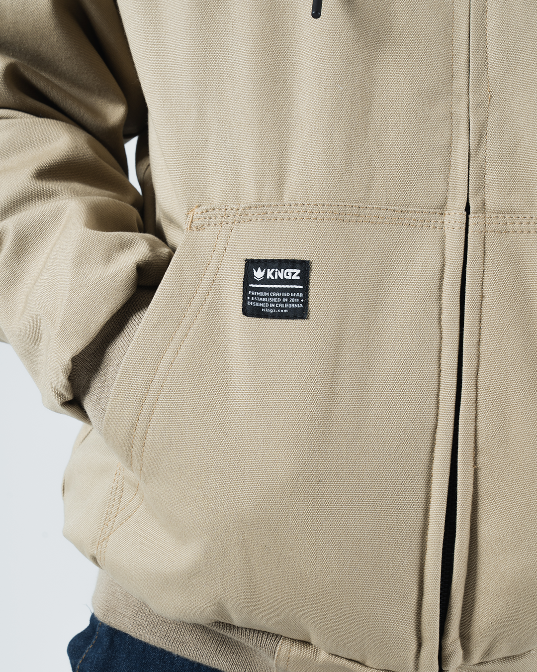 Canvas Jacket Streetwear Kingz
