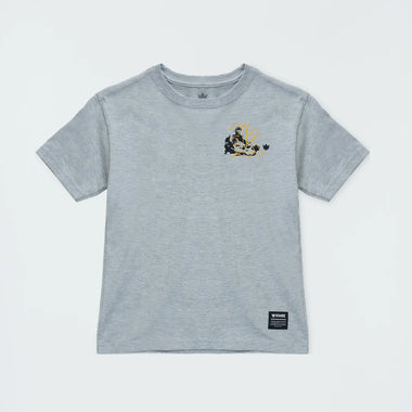 Kingz-Jiu Jitsu Culture Youth Tee-Grey
