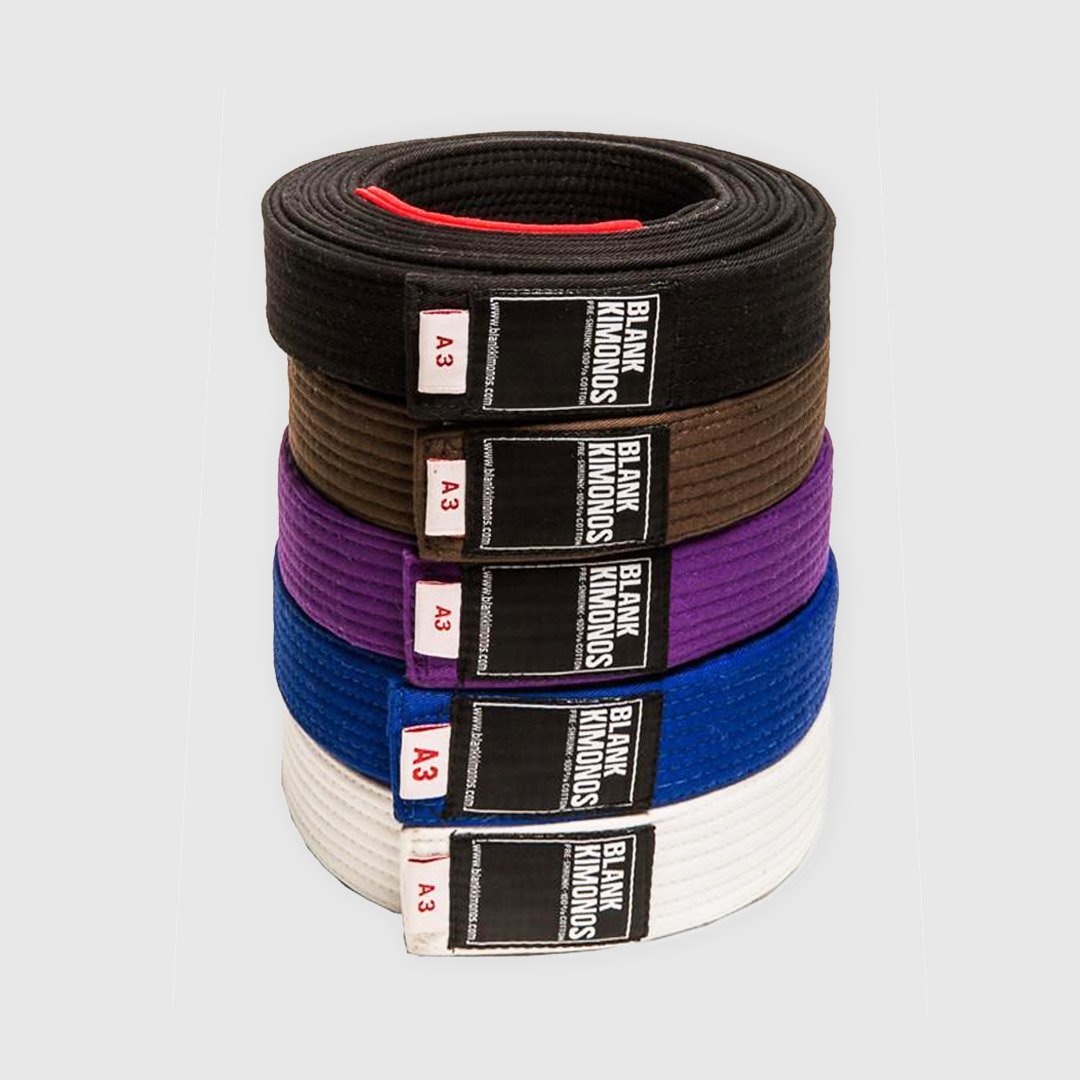 Blank Kimonos BJJ Belts - Fighters Market