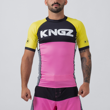 Kingz Retro S/S Rashguard - Fighters Market